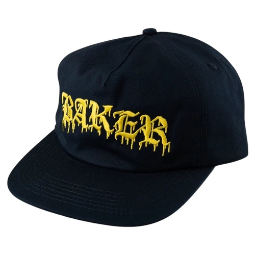 Baker Hat Age Of Destruction Snapback Navy/Yellow