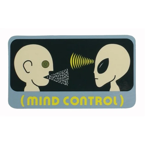 Alien Workshop Sticker Mind Control 7.5 cm