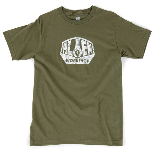 Alien Workshop Tee OG Key Olive/Camo [Size: Mens Medium]