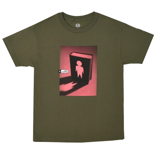 Alien Workshop Tee Good Book Fatigue Green [Size: Mens Medium] [Colour: Green]