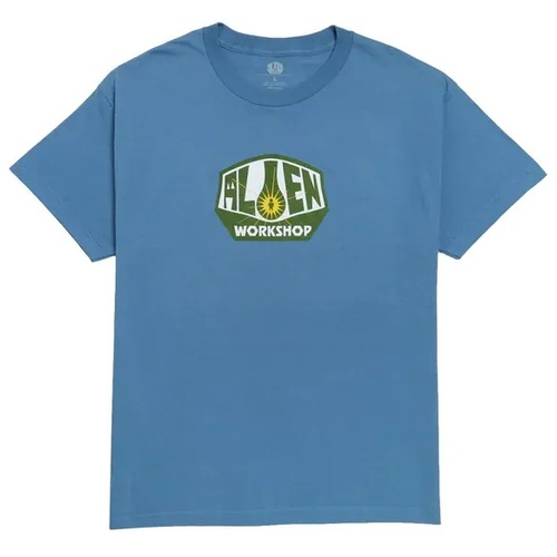 Alien Workshop Tee OG Logo Denim Blue [Size: Mens Large] [Colour: Blue]