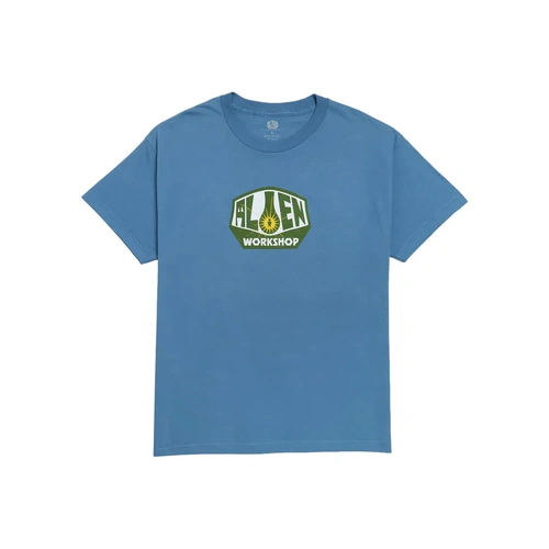 Alien Workshop Tee OG Logo Denim Blue [Size: Mens Medium] [Colour: Blue]