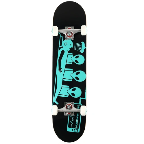 Alien Workshop Complete Abduction Black/Teal 7.5 Inch With