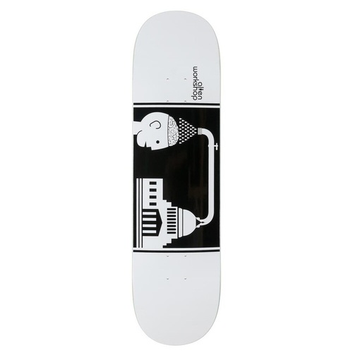 Alien Workshop Deck Brainwash White 8.25 Inch Width