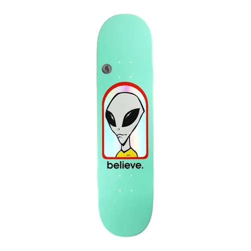 Alien Workshop Deck Believe Teal 8.25 Inch Width