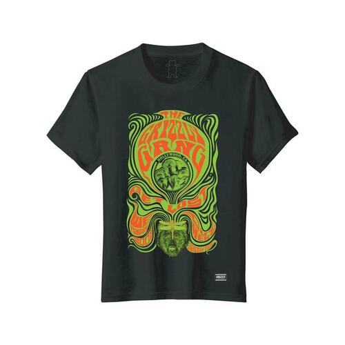 Grizzly Youth Tee Out Here Black [Size: Youth 10/Small]