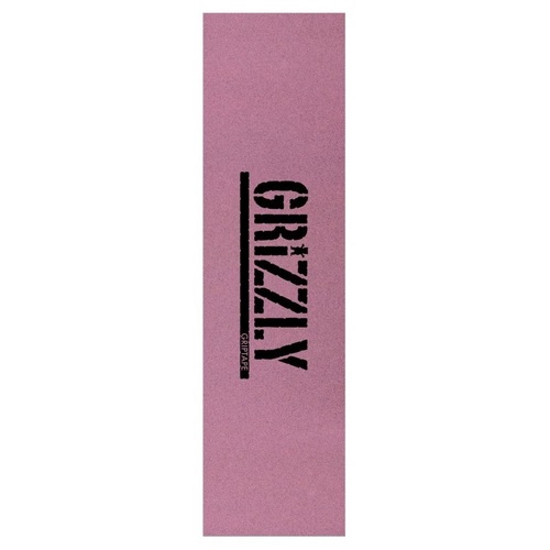 Grizzly Grip Tape Stamp Pink/Black