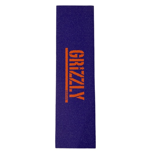 Grizzly Grip Tape Stamp Purple/Orange