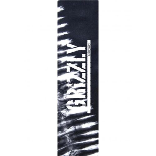 Grizzly Grip Tape Tie Dye Black/White Stripe