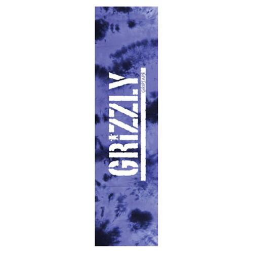 Grizzly Grip Tape Tie Dye Bleached Black