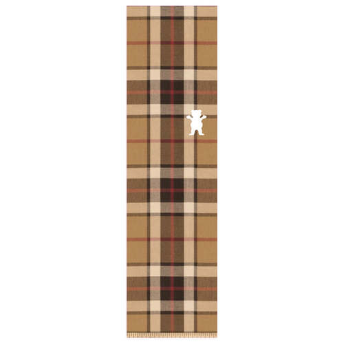 Grizzly Grip Tape OG Bear Plaid Brown