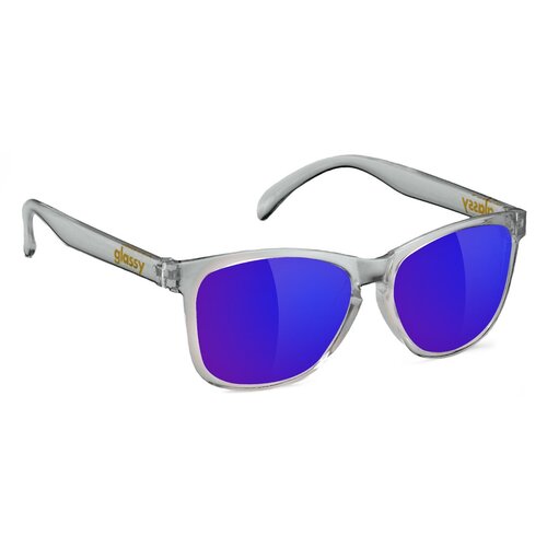 Glassy Sunglasses Deric Clear/Blue Mirror