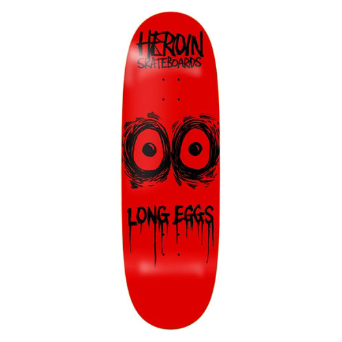 Heroin Deck Long Eggs Double Drilled 10.25 x 33 Inch
