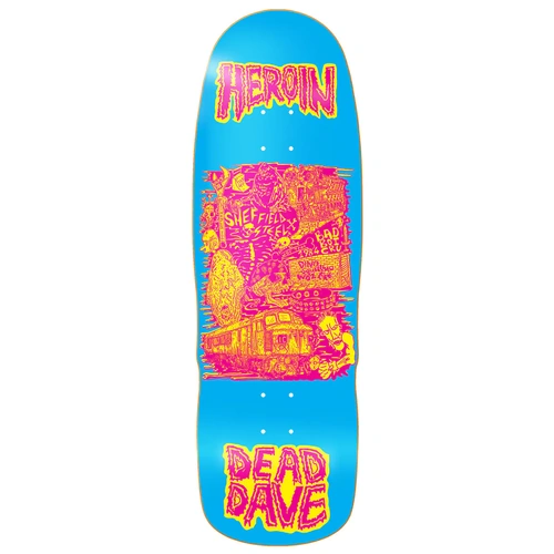 Heroin Deck Dead Dave Allegory Of Fear 10.1 Inch Width