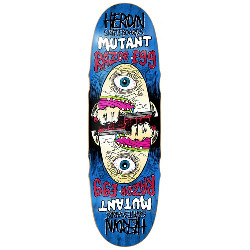 Heroin Deck Mutant Razoregg 9.5 Inch Width