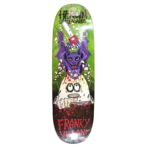 Heroin Deck Franky Villani Guest Egg 9.5 Inch Width