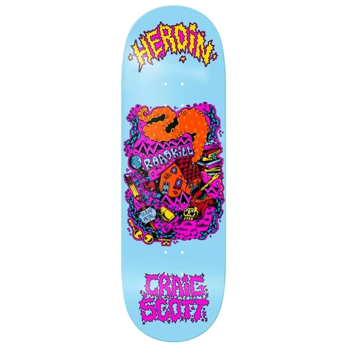 Heroin Deck Craig Questions Scrap Metal 10.0 Inch Width