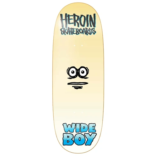 Heroin Deck Wide Boy Face 10.75 Inch Width