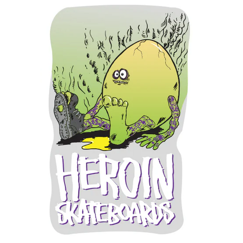 Heroin Sticker Rotten Egg