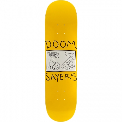 Doom Sayers Club Deck Snake Shake Yellow/Black 8.08