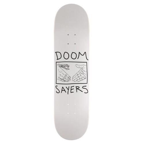 Doom Sayers Club Deck Snake Shake 8.38 White/Black