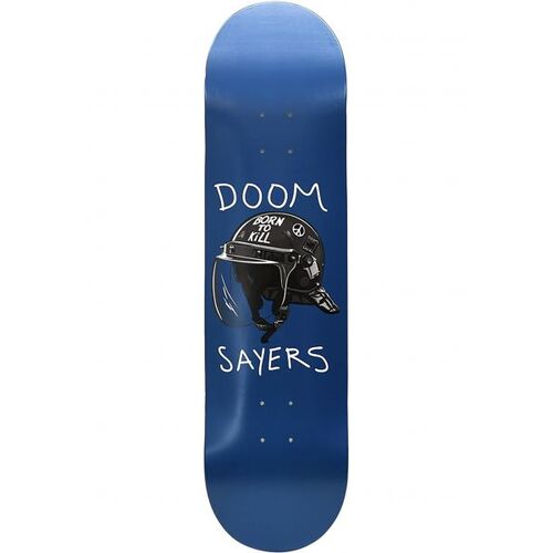 Doom Sayers Club Deck Riot Helmet Blue 8.4 Inch Width