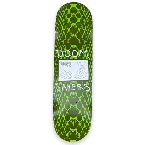 Doom Sayers Club Deck Snake Shake Snake Skin Logo 8.375 Inch Width