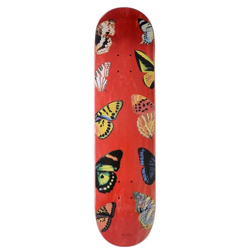 Quasi Deck Butterfly Red 8.0 Inch Width