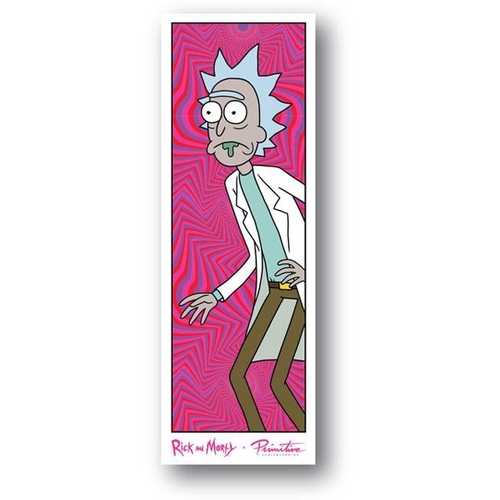 Primitive x Rick And Morty Sticker Rick Vortex 4.5cm Wide