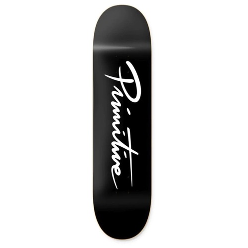 Primitive Deck Nuevo Script Black/White 8.0 Inch Width