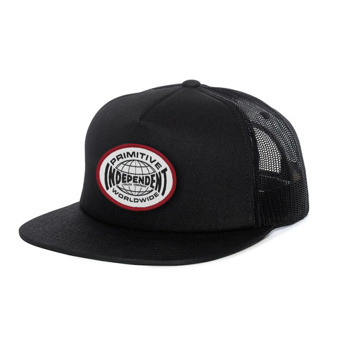 Primitive Hat X Indy Global Trucker Black