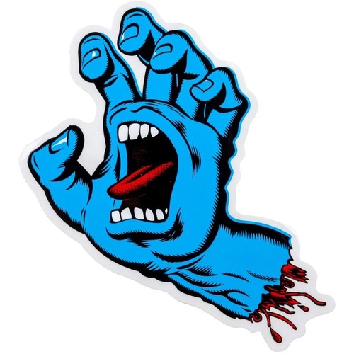 Santa Cruz Sticker Screaming Hand 15cm