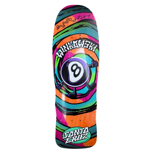 Santa Cruz Signed Deck Winkowski Vertigo 9.5 Inch Width (Signed)