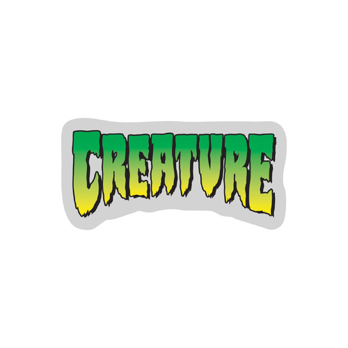 Creature Sticker Logo Green 2cm Wide