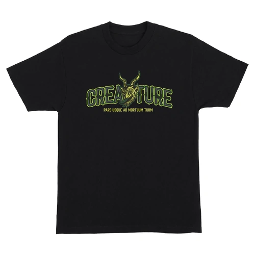 Creature Tee Drop Out Black [Size: Mens Medium] [Colour: Black]