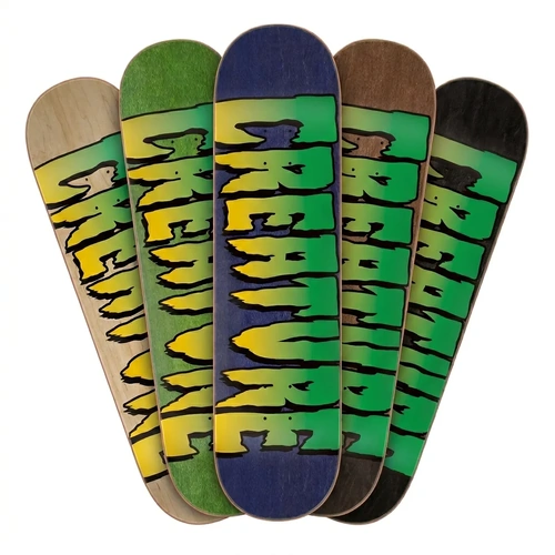 Creature Deck Logo Stumps 8.5 Inch Width (Assorted Veneer)