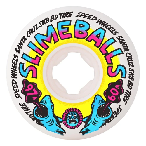 Santa Cruz Wheels Shark Spew Heritage 97A 60mm
