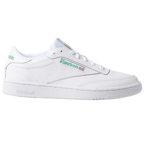 Reebok Club C 85 Leather White/Green [Size: US 4]