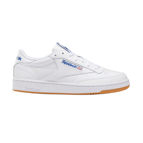 Reebok Club C 85 Leather White/Royal/Gum [Size: US 6]