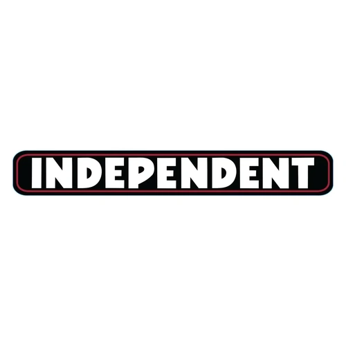 Independent Sticker Bar Logo Assorted 20cm Width