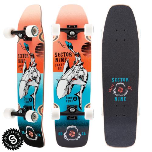 Sector 9 Complete Gaucho Ninety Five Orange 30.5 Inch