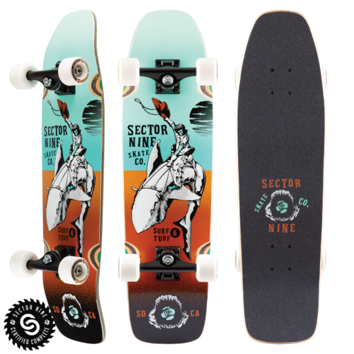 Sector 9 Complete Gaucho Ninety Five Teal 30.5 Inch