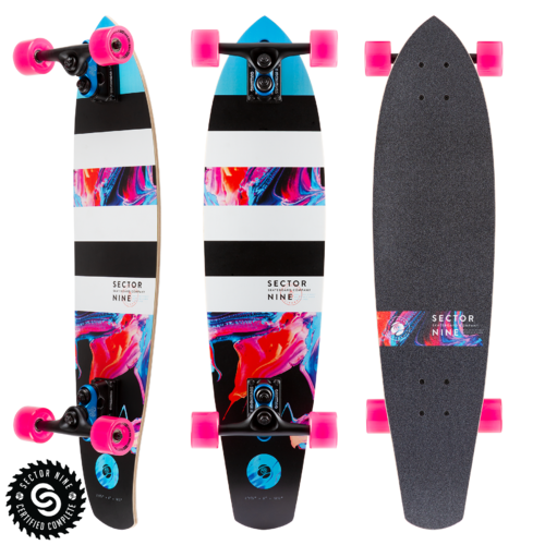 Sector 9 Complete Rosin Ricochet Sidewinder 33 Inch Length