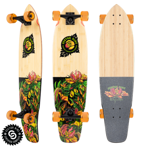 Sector 9 Complete Bamboo Ft. Point Eden 8.75 x 34 Inch Width