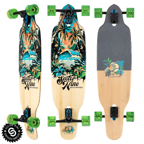 Sector 9 Complete Bamboo Striker Aina 9.5 x 36.5 Inch Width