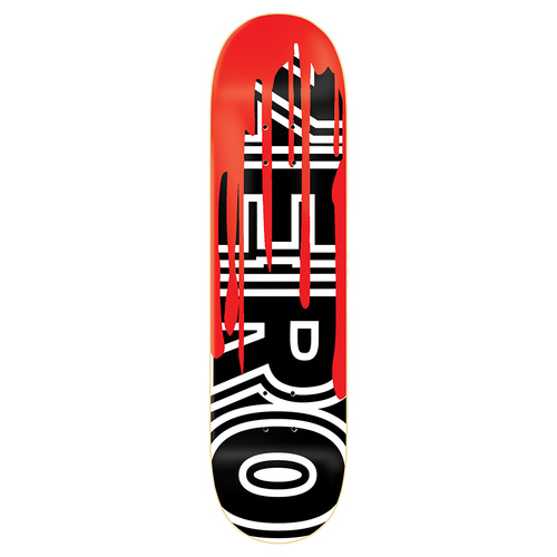 Zero Deck Blood Bold 8.5 Inch Width