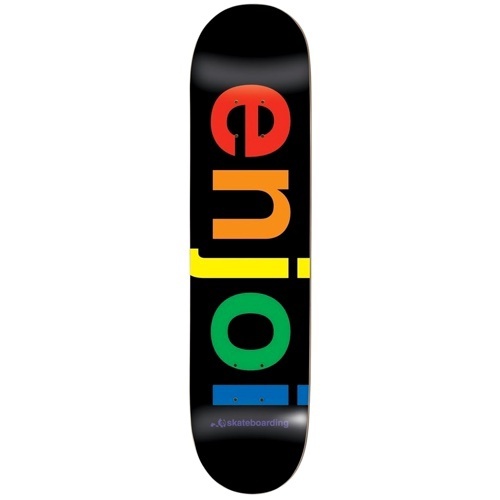 Enjoi Deck Spectrum Black 8.25