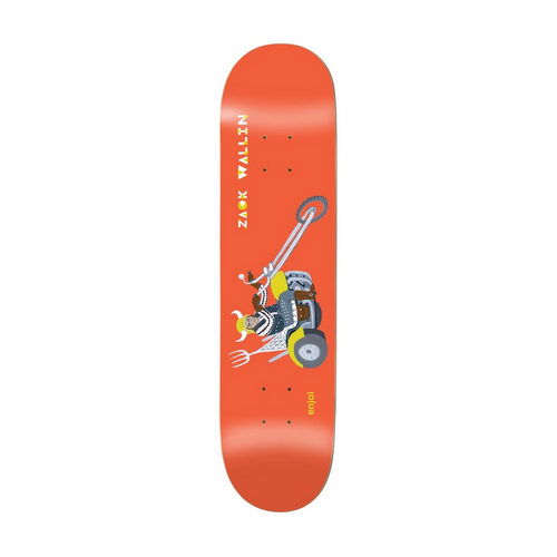 Enjoi Deck Over Board Impact Light Zack Wallin 8.5