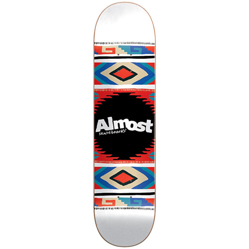 Almost Deck Aztec Blanket White