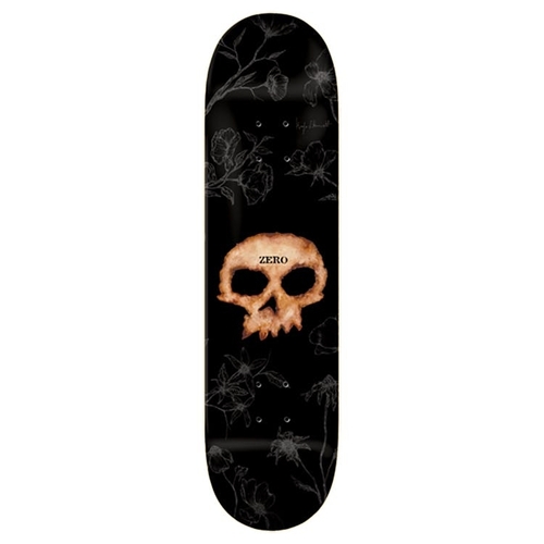 Zero Deck Chris Wimer Single Skull Flowers 8.5